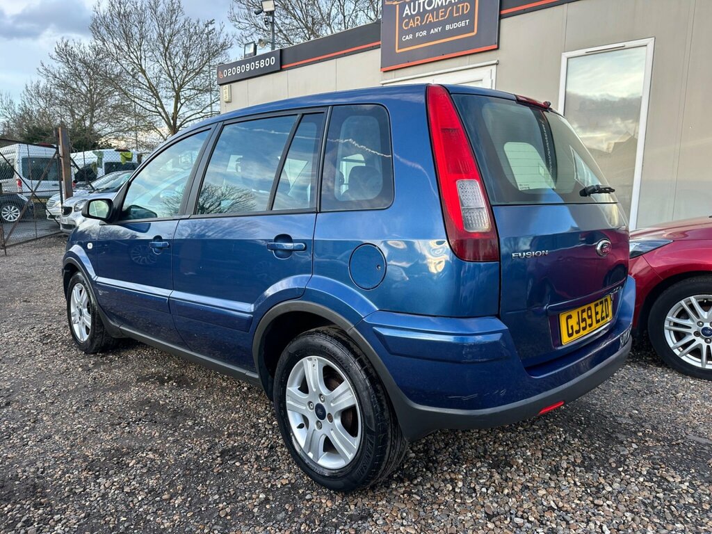 Ford Fusion 1.6 Zetec GJ59EZD Blue #4