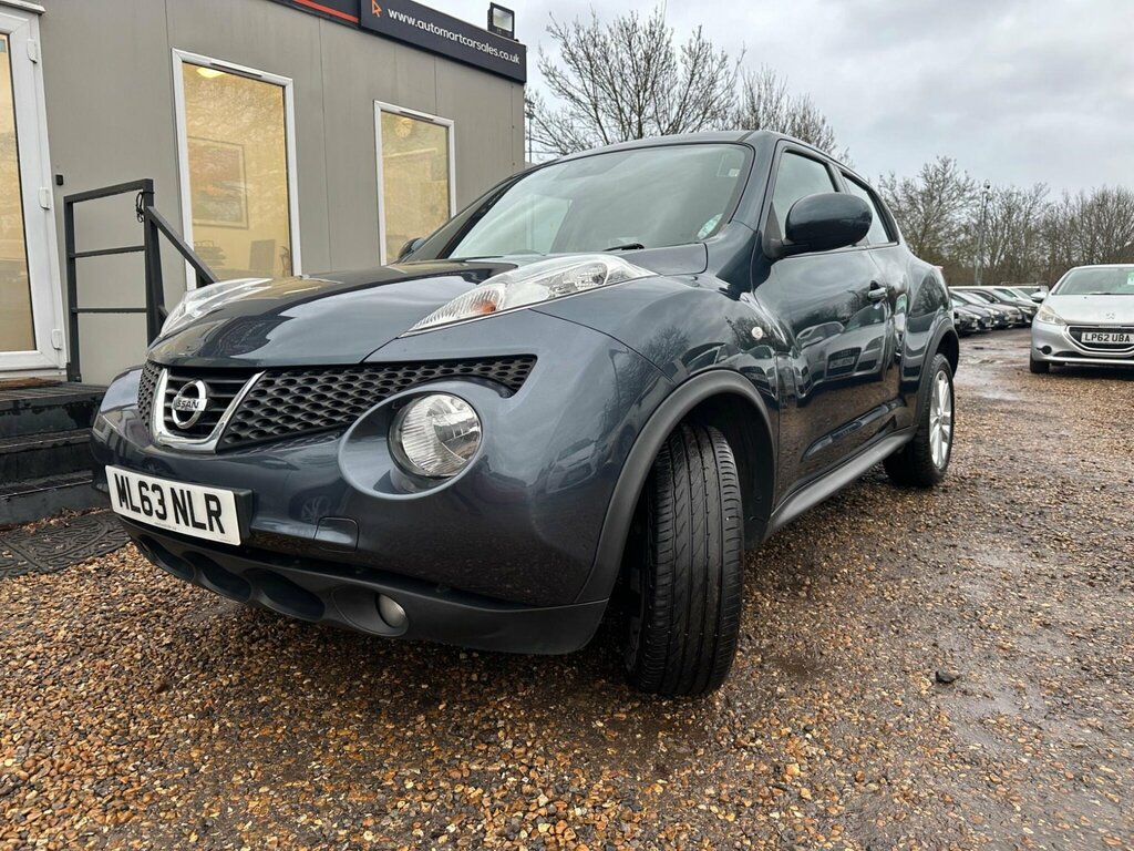 Nissan Juke 1.6 Acenta Cvt Euro 5 ML63NLR Blue #3