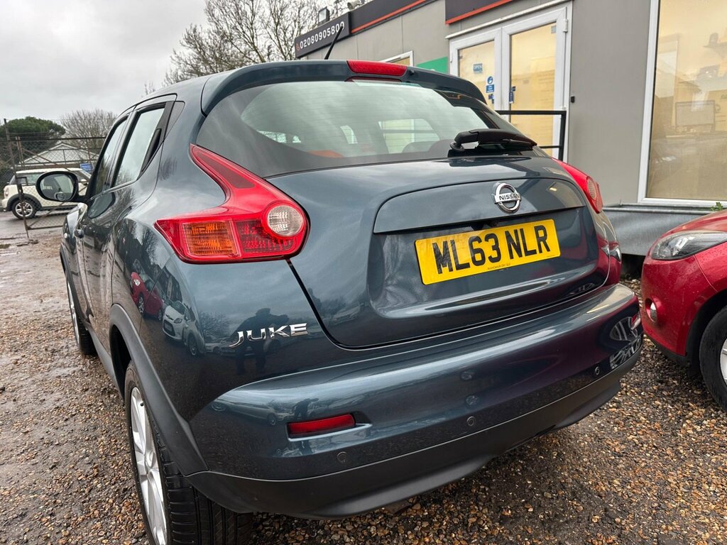 Nissan Juke 1.6 Acenta Cvt Euro 5 ML63NLR Blue #4