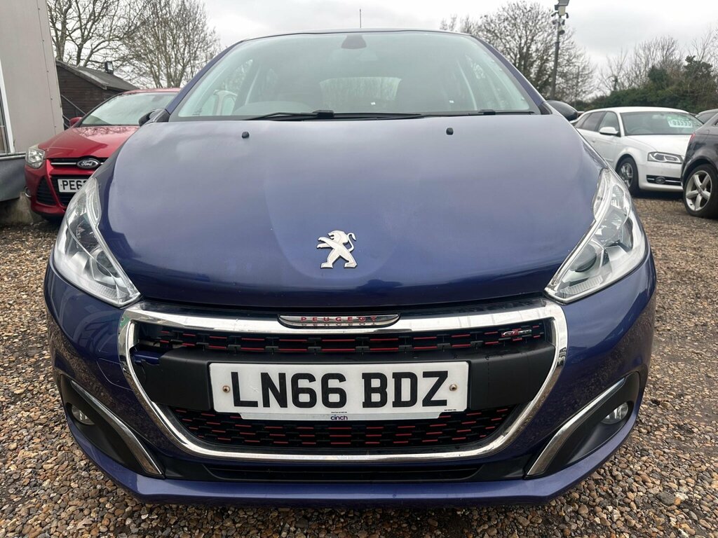 Peugeot 208 1.6 Bluehdi Gt Line Euro 6 LN66BDZ Blue #2