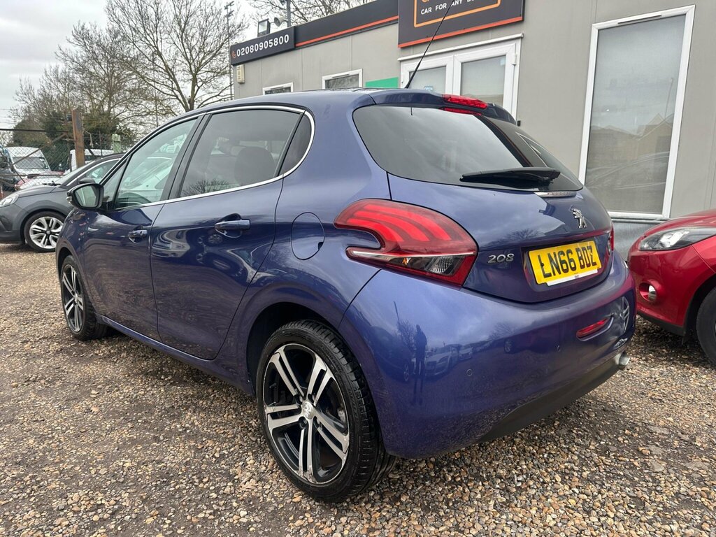 Peugeot 208 1.6 Bluehdi Gt Line Euro 6 LN66BDZ Blue #4