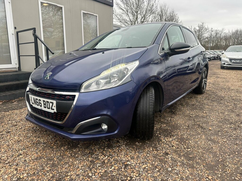 Peugeot 208 1.6 Bluehdi Gt Line Euro 6 LN66BDZ Blue #3
