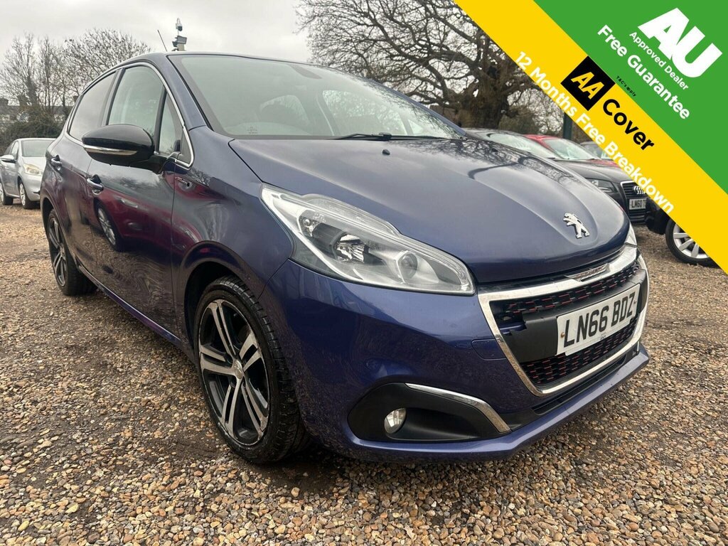 Peugeot 208 1.6 Bluehdi Gt Line Euro 6 Blue