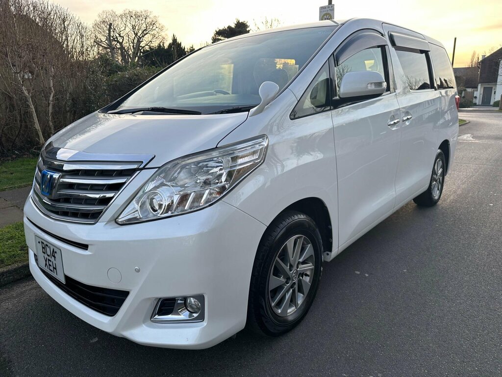 Toyota Alphard 2014 2.4I I-vtec Hybrid 16V Twincam White #3