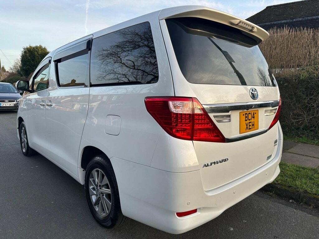 Toyota Alphard 2014 2.4I I-vtec Hybrid 16V Twincam White #4