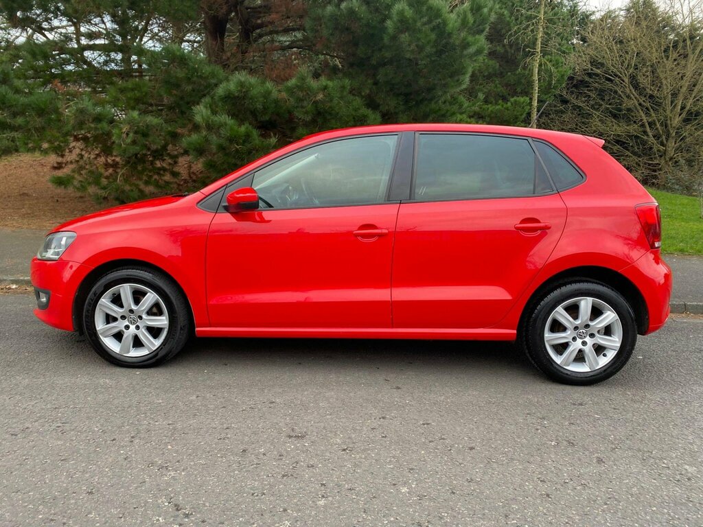 Volkswagen Polo 1.2 Tdi Match Edition Euro 5 MM13GGJ Red #4