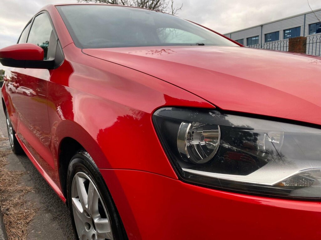 Volkswagen Polo 1.2 Tdi Match Edition Euro 5 MM13GGJ Red #5