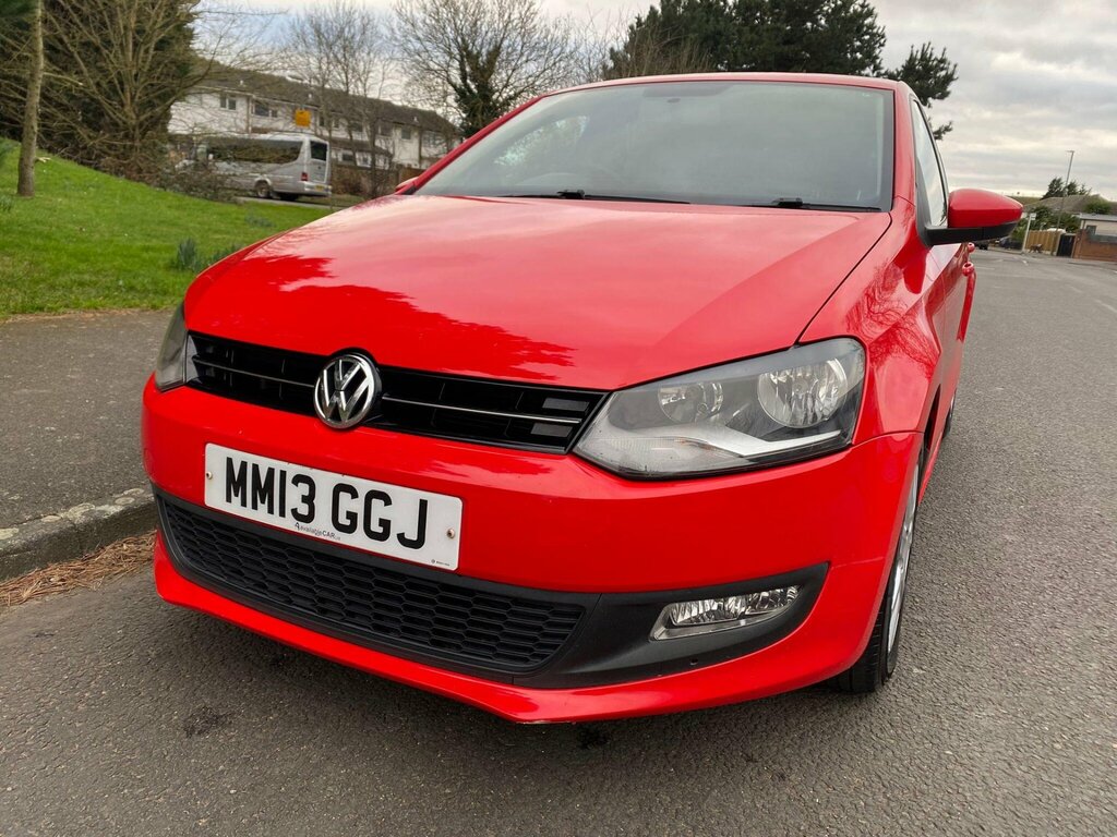 Volkswagen Polo 1.2 Tdi Match Edition Euro 5 MM13GGJ Red #2