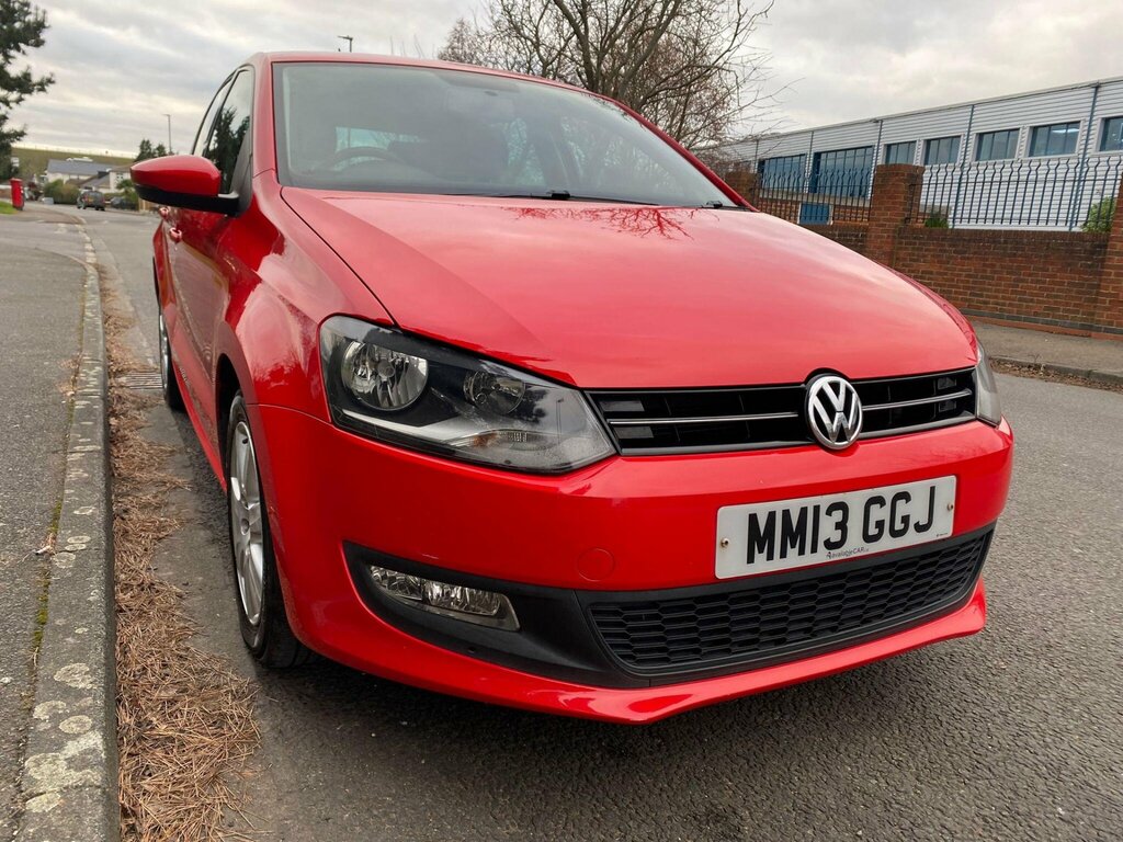 Volkswagen Polo 1.2 Tdi Match Edition Euro 5 MM13GGJ Red #6