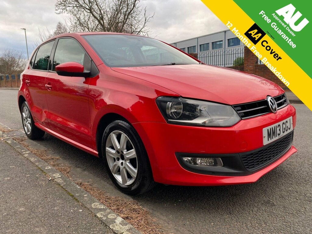 Volkswagen Polo 1.2 Tdi Match Edition Euro 5 Red