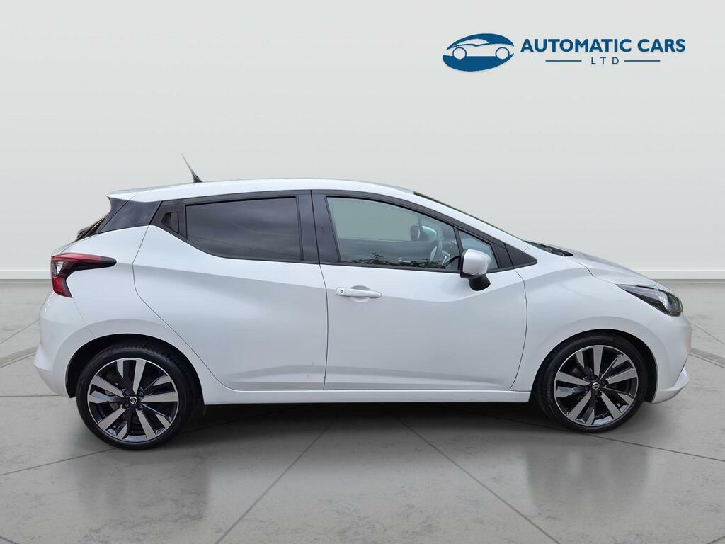 Nissan Micra Ig-t Tekna Xtronic 1.0 White #6