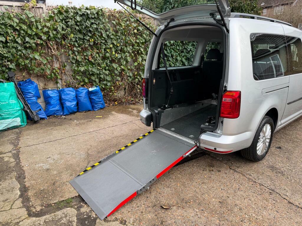 Volkswagen Caddy Maxi Life 5 St C20 Life Tdi Wheel Chair Aadapted 2 Silver #5