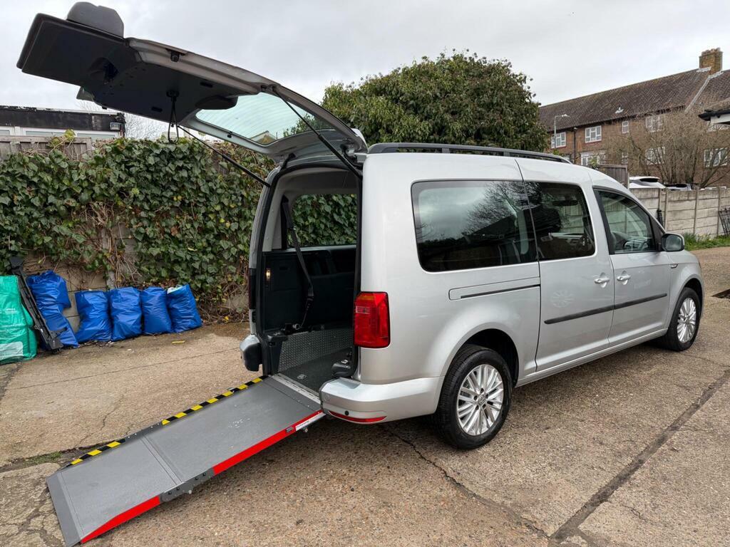 Volkswagen Caddy Maxi Life 5 St C20 Life Tdi Wheel Chair Aadapted 2 Silver #2