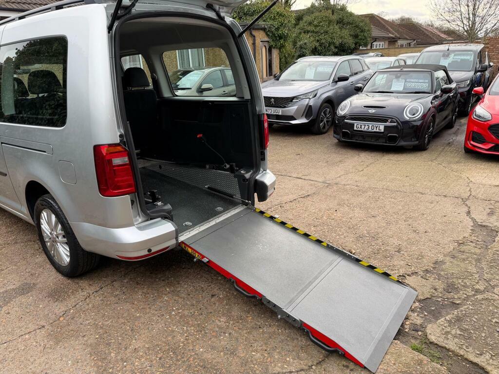 Volkswagen Caddy Maxi Life 5 St C20 Life Tdi Wheel Chair Aadapted 2 Silver #3