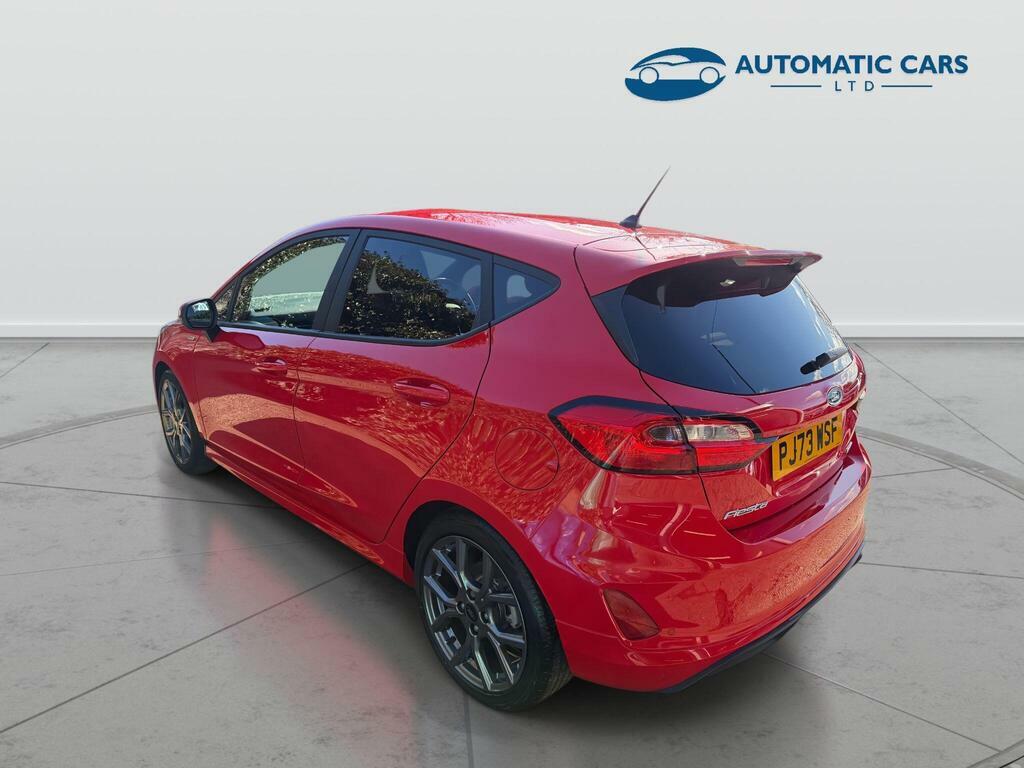 Ford Fiesta St-line Mhev 1.0 Red #4