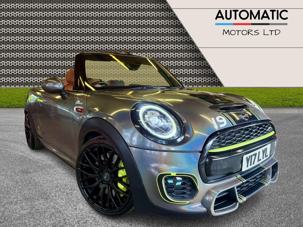 Mini Convertible 2.0 John Cooper Works Convertible Stept Silver