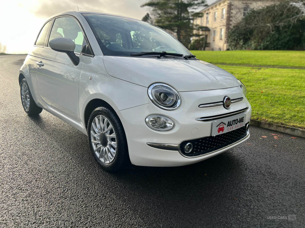 Fiat 500 1.2 Lounge WM65VVL White #2