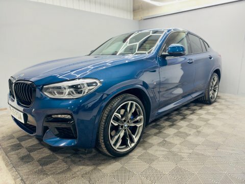 BMW X4 3.0 M40i DF69POA Blue #3