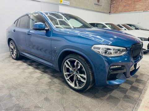 BMW X4 3.0 M40i DF69POA Blue #4