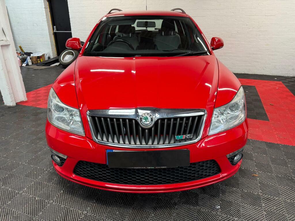 Skoda Octavia 2.0 Tdi Vrs Euro 5 Red #2