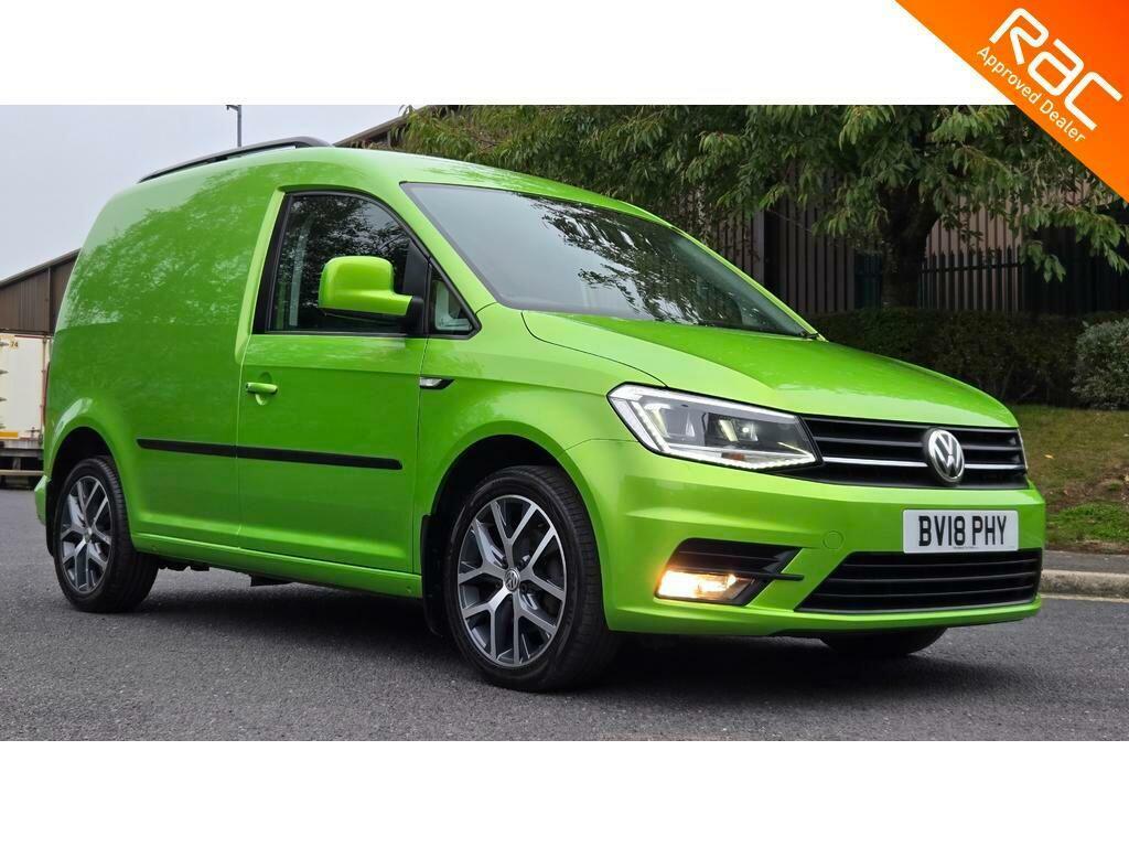 Volkswagen Caddy 2.0 Tdi C20 Bluemotion Tech Highline Dsg Swb Euro Green #5