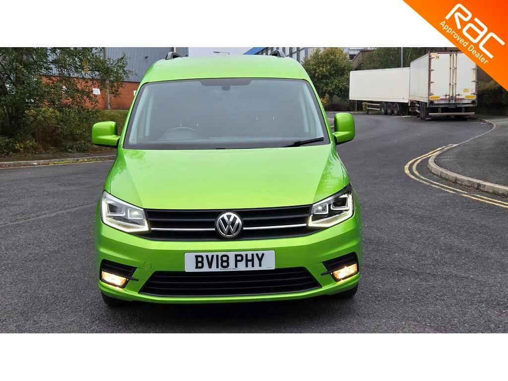 Volkswagen Caddy 2.0 Tdi C20 Bluemotion Tech Highline Dsg Swb Euro Green #3