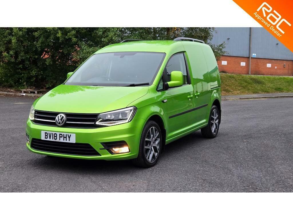 Volkswagen Caddy 2.0 Tdi C20 Bluemotion Tech Highline Dsg Swb Euro Green #2