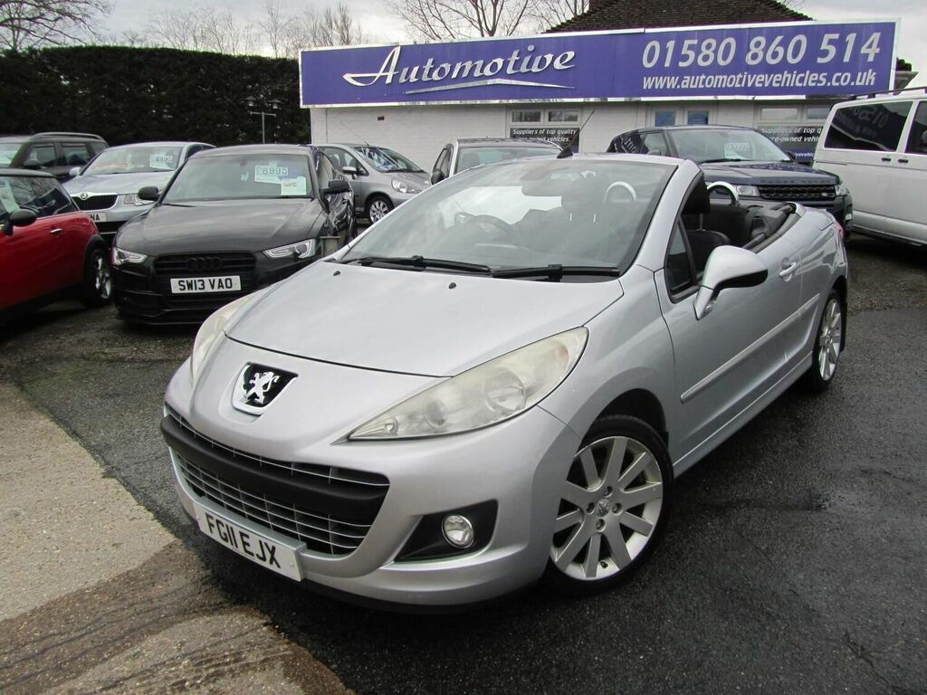 Peugeot 207 CC Convertible 1.6 Hdi Gt Euro 5 201111 Silver
