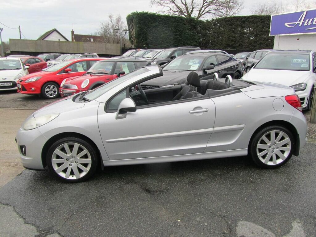 Peugeot 207 CC Convertible 1.6 Hdi Gt Euro 5 201111 Silver #4