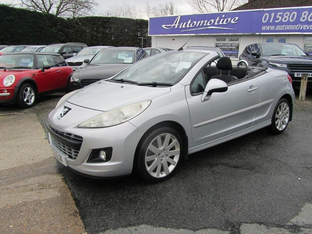 Peugeot 207 CC Convertible 1.6 Hdi Gt Euro 5 201111 Silver #2