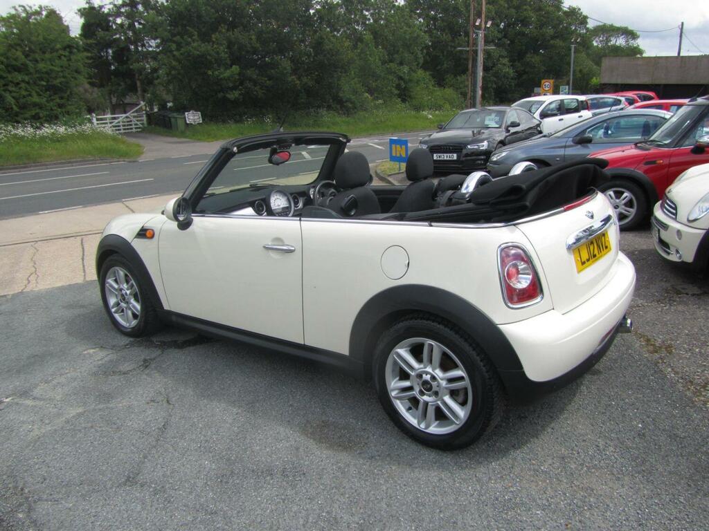 Mini Convertible Convertible 1.6 Cooper D Convertible 201212 White #6