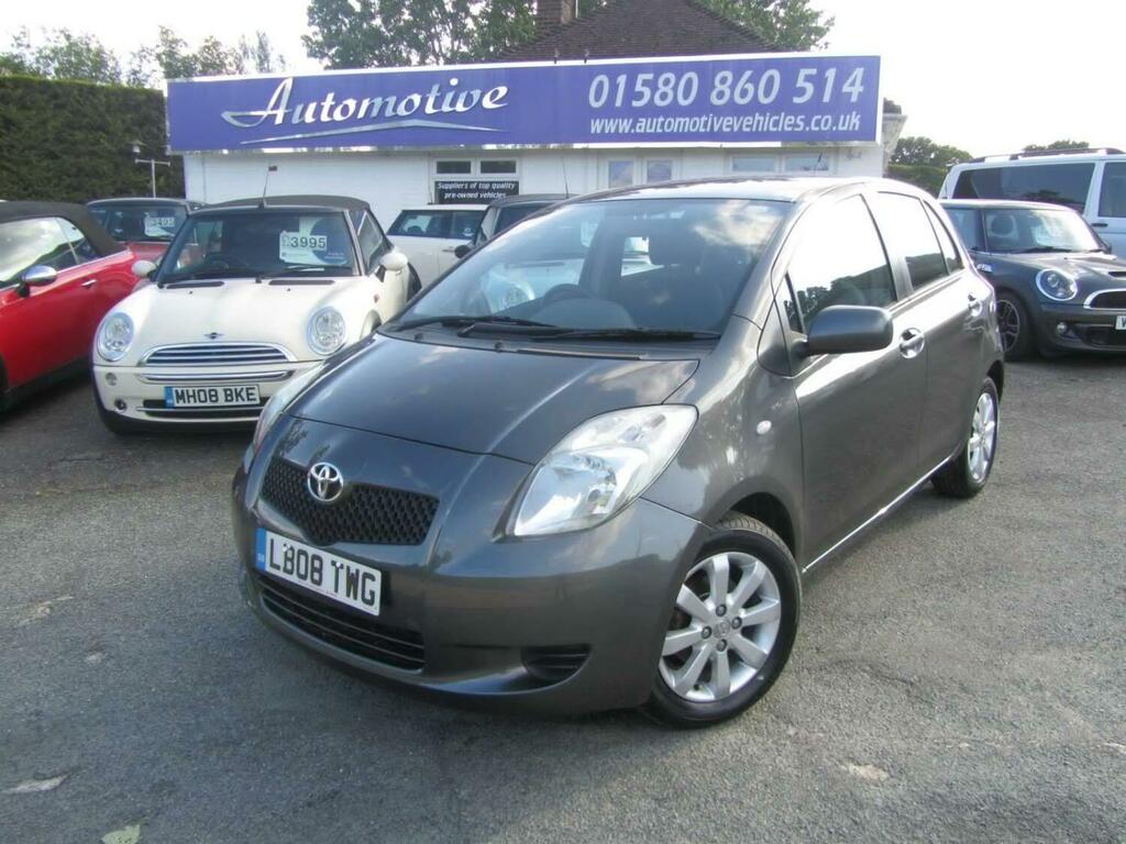 Toyota Yaris Hatchback 1.3 Vvt-i Tr 2008 Grey