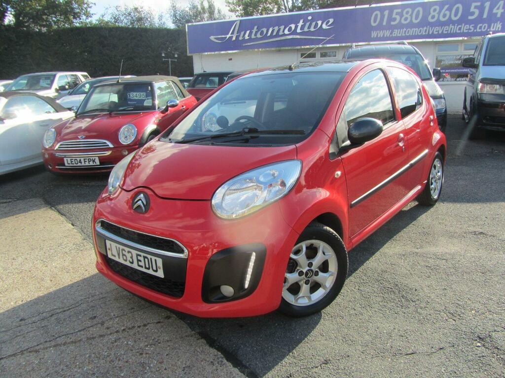 Citroen C1 Hatchback 1.0 I Platinum 201463 Red
