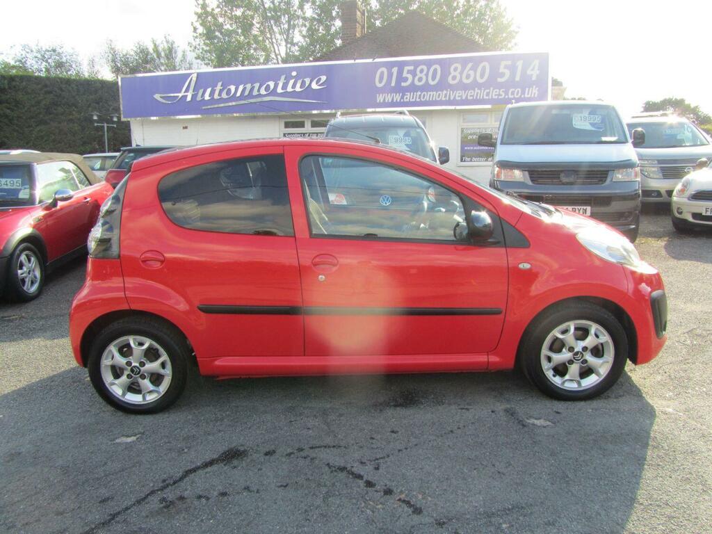 Citroen C1 Hatchback 1.0 I Platinum 201463 LV63EDU Red #4