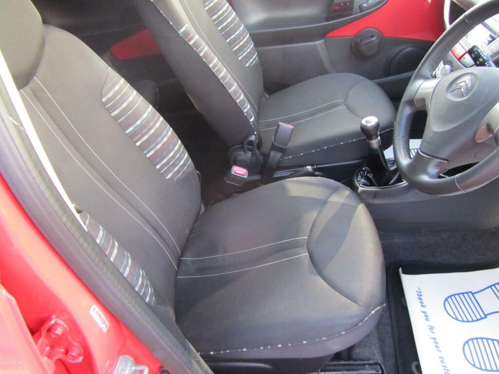 Citroen C1 Hatchback 1.0 I Platinum 201463 LV63EDU Red #6