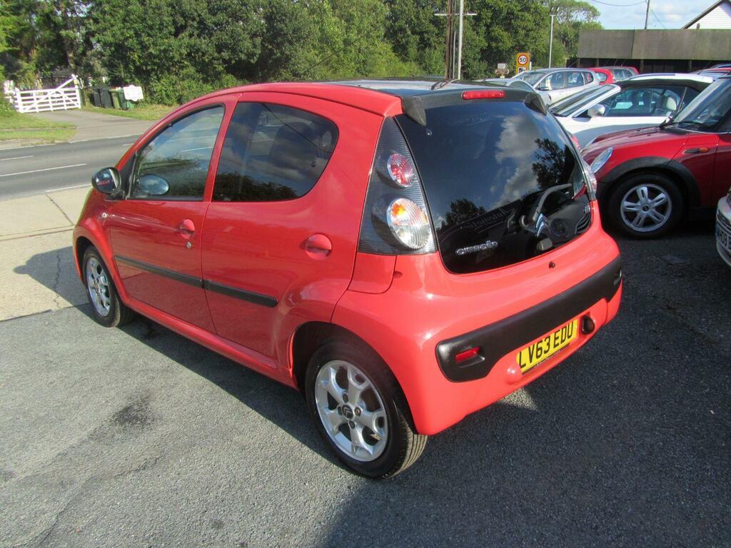 Citroen C1 Hatchback 1.0 I Platinum 201463 LV63EDU Red #3