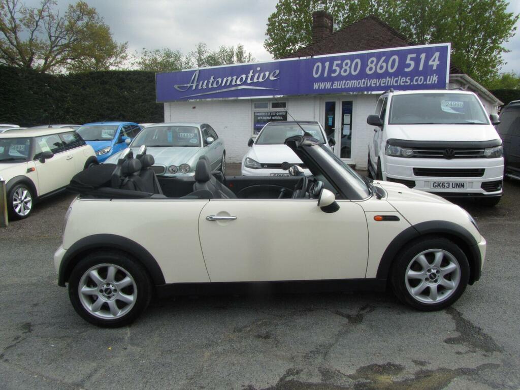 Mini Convertible Convertible 1.6 Cooper Convertible 200808 White #4