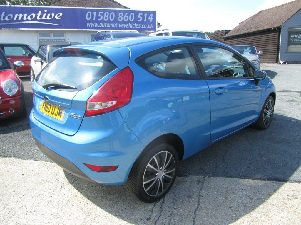 Ford Fiesta Hatchback 1.3 Edge 2010 FN10UJM Blue #6