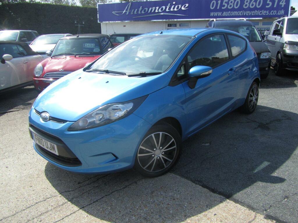 Ford Fiesta Hatchback 1.3 Edge 2010 Blue