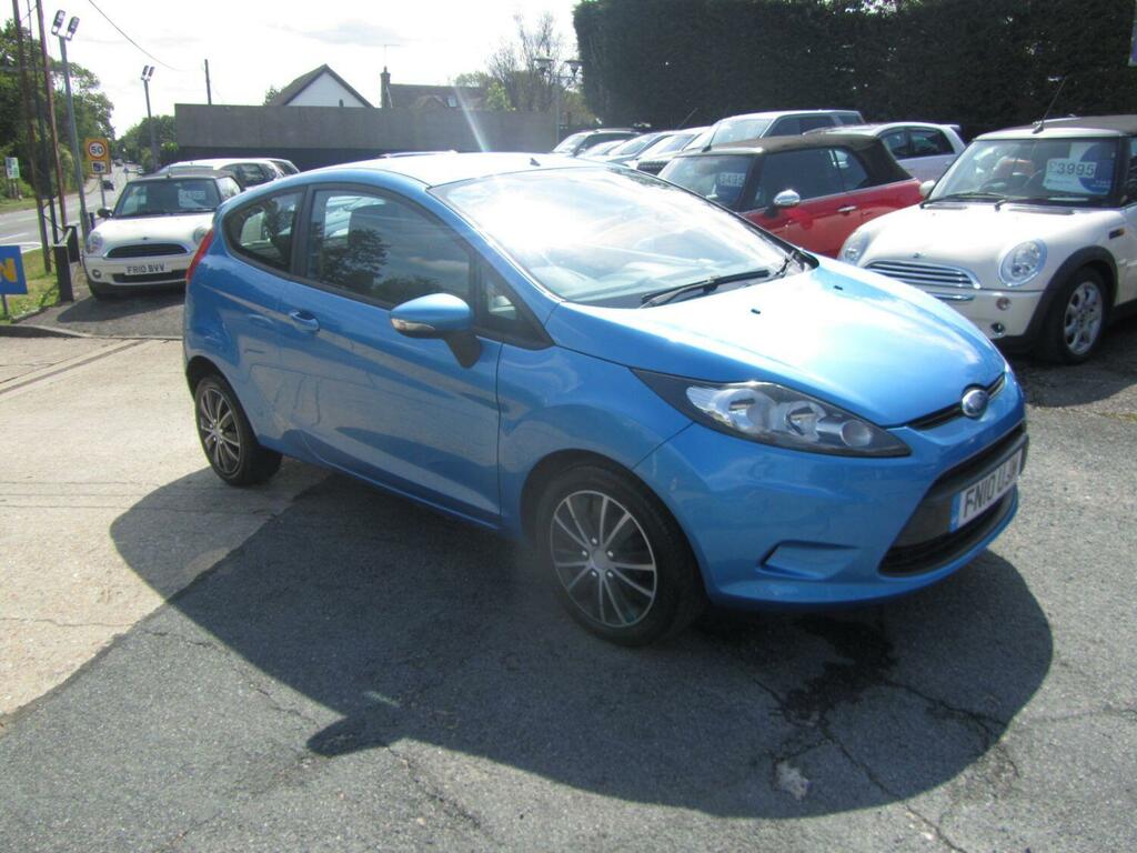 Ford Fiesta Hatchback 1.3 Edge 2010 FN10UJM Blue #3