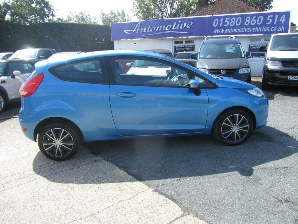 Ford Fiesta Hatchback 1.3 Edge 2010 FN10UJM Blue #5