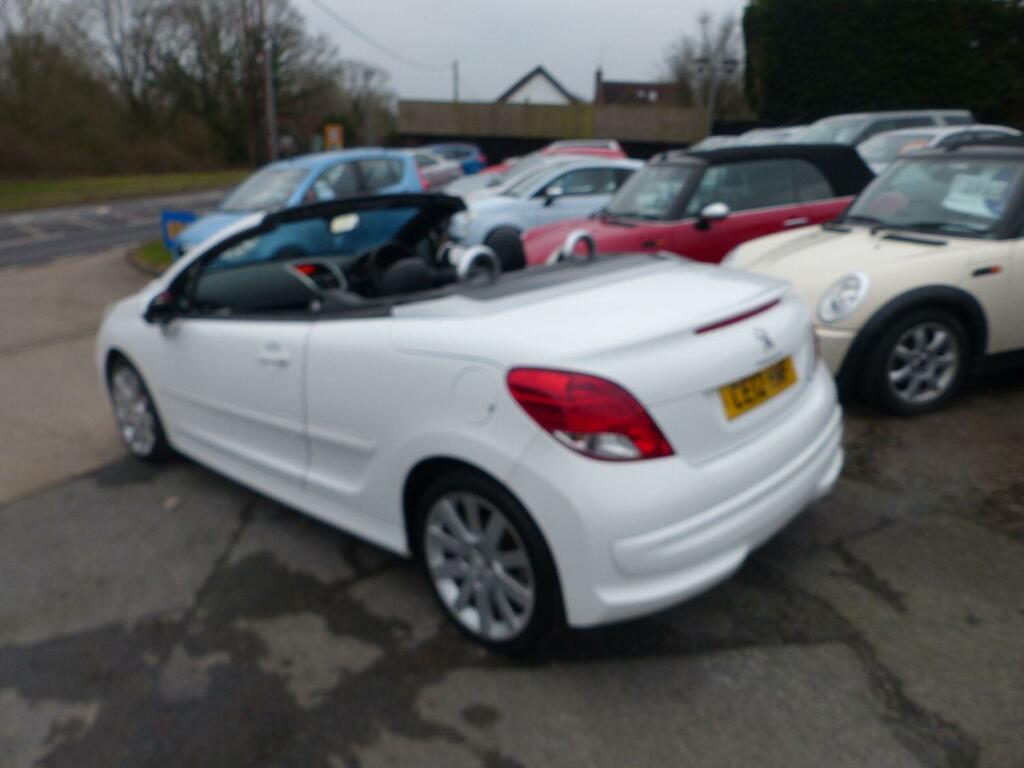Peugeot 207 CC Convertible 1.6 Hdi Allure 201212 CE12HMF White #6