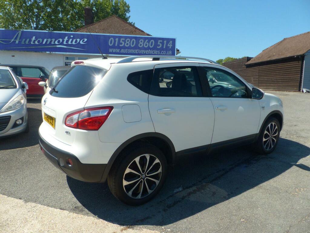 Nissan Qashqai Suv 1.5 Dci N-tec 2012 VK62DZB White #6