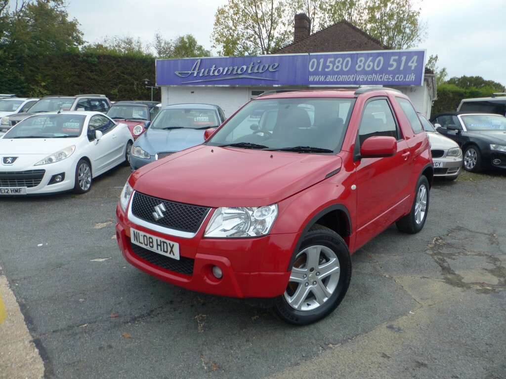 Suzuki Grand Vitara Suv 1.6 Vvt 200808 Red #4