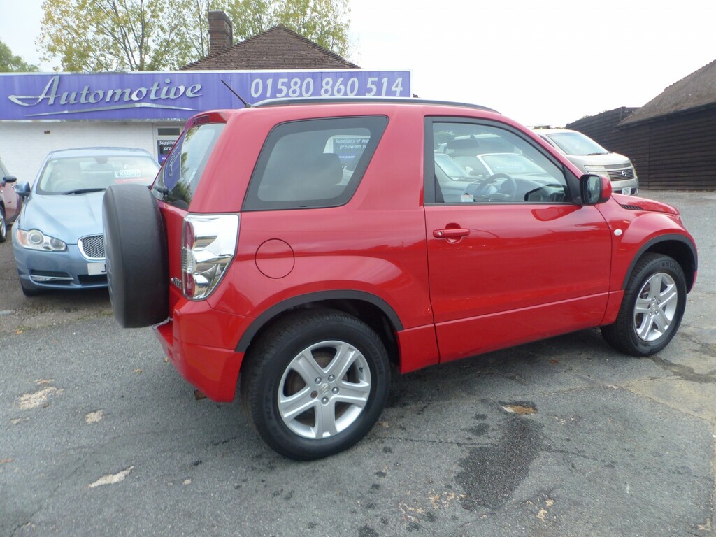 Suzuki Grand Vitara Suv 1.6 Vvt 200808 Red #3
