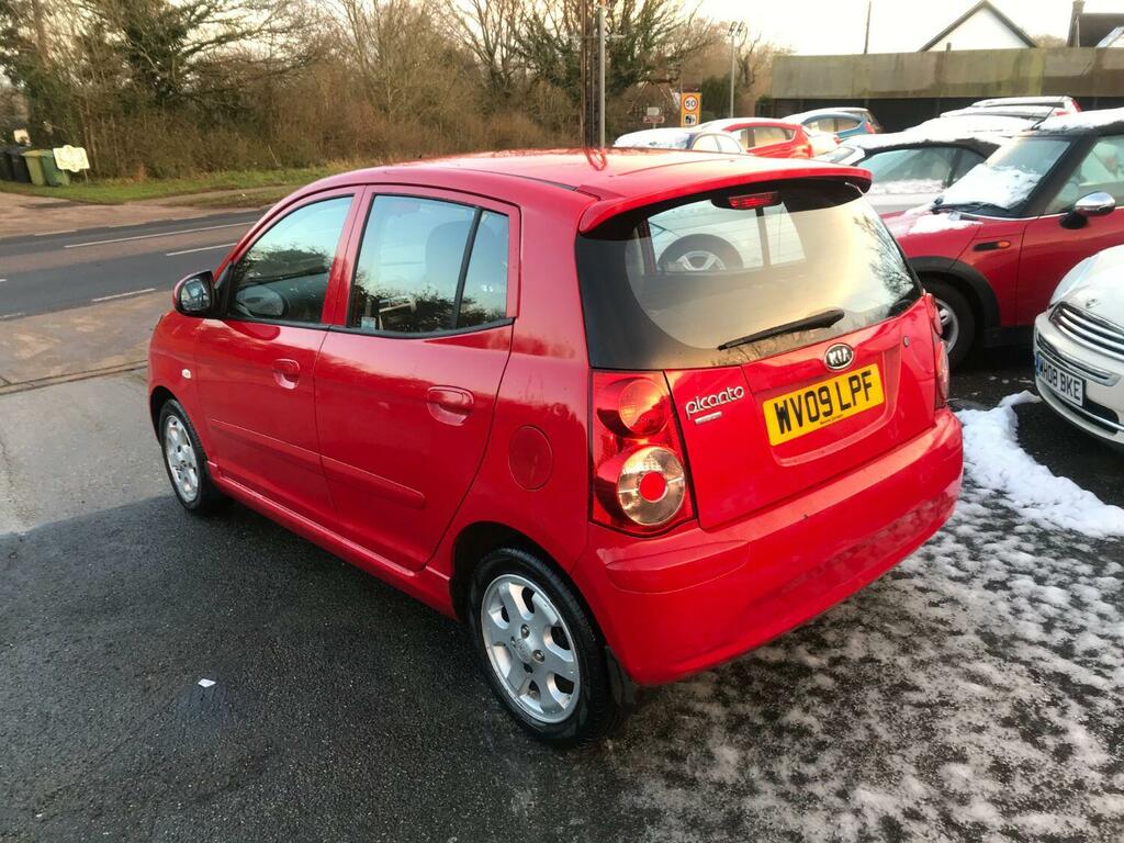 Kia Picanto Hatchback 1.1 Red 200909 WV09LPF Red #5