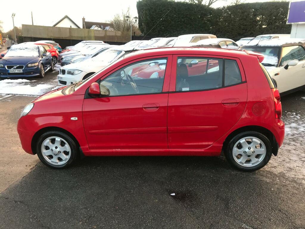 Kia Picanto Hatchback 1.1 Red 200909 WV09LPF Red #2