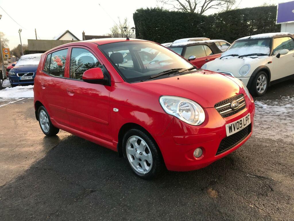 Kia Picanto Hatchback 1.1 Red 200909 WV09LPF Red #3