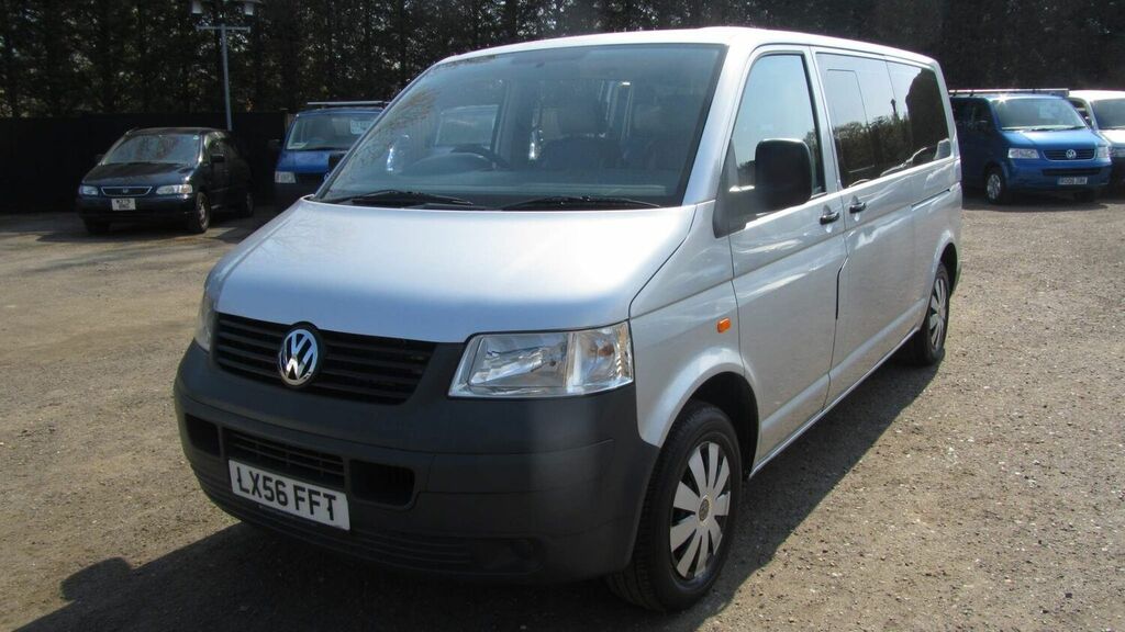 Volkswagen Transporter Shuttle Minibus 2.5 Tdi T30 S L3 H1 200756 Silver