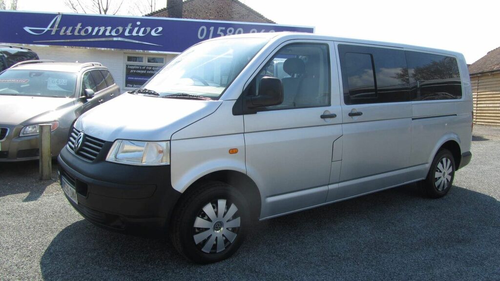 Volkswagen Transporter Shuttle Minibus 1.9 Tdi T30 S L3 H1 200756 Silver